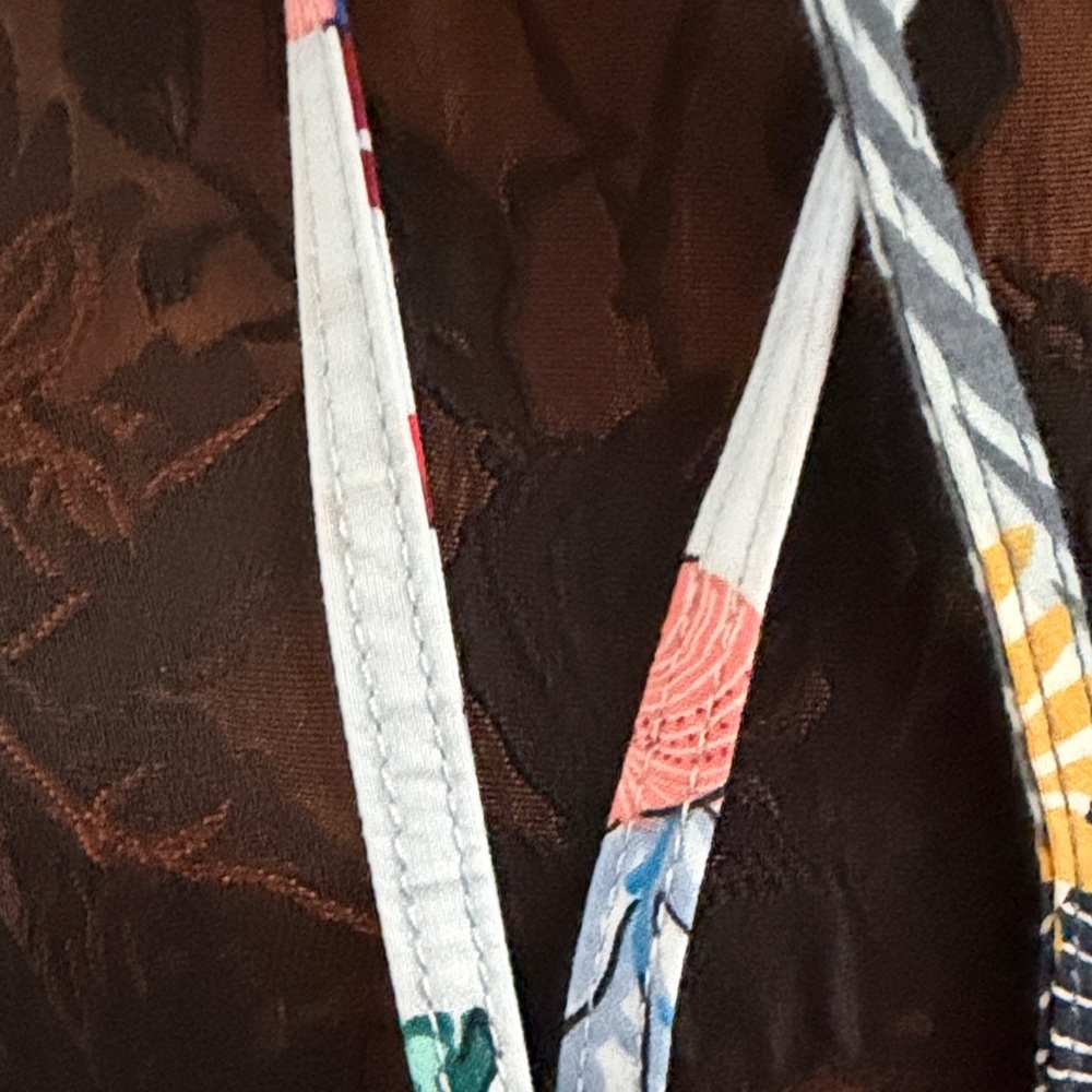 Vera Bradley Lanyard Set of 2 – Palm Floral & Anchors Aweigh New with Tags - Picture 5 of 9